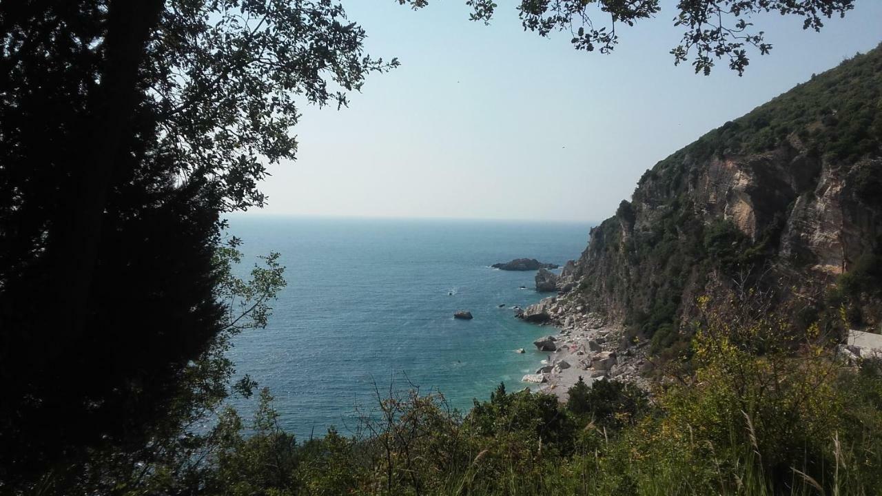 Sea-side Old Stone Villa with a private Garden Budua Esterno foto